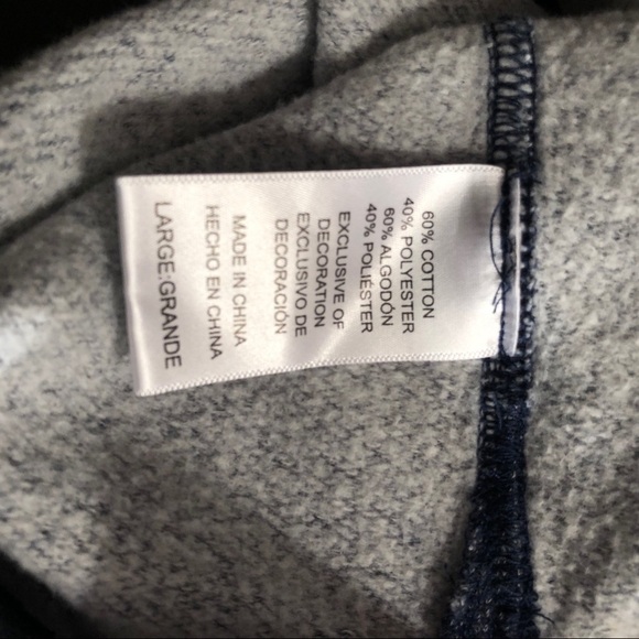 Tommy Bahama Pullover Sweatshirt Blue/Grey Size L - Picture 5 of 6